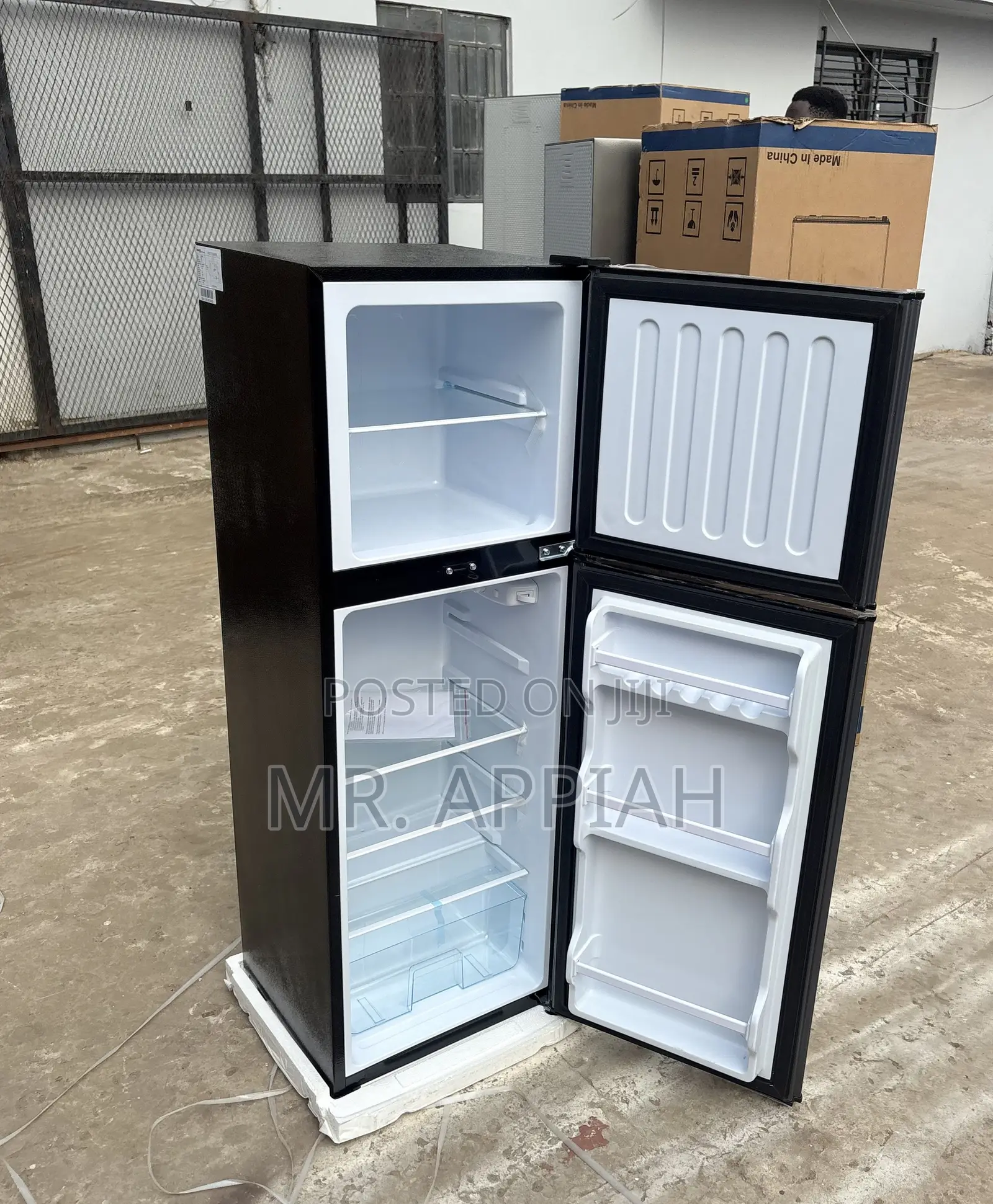 Eco-Friendly Nasco 158L Top Freezer Fridge(Silver)