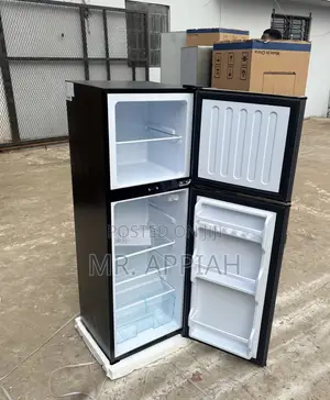 Eco-Friendly Nasco 158L Top Freezer Fridge(Silver)