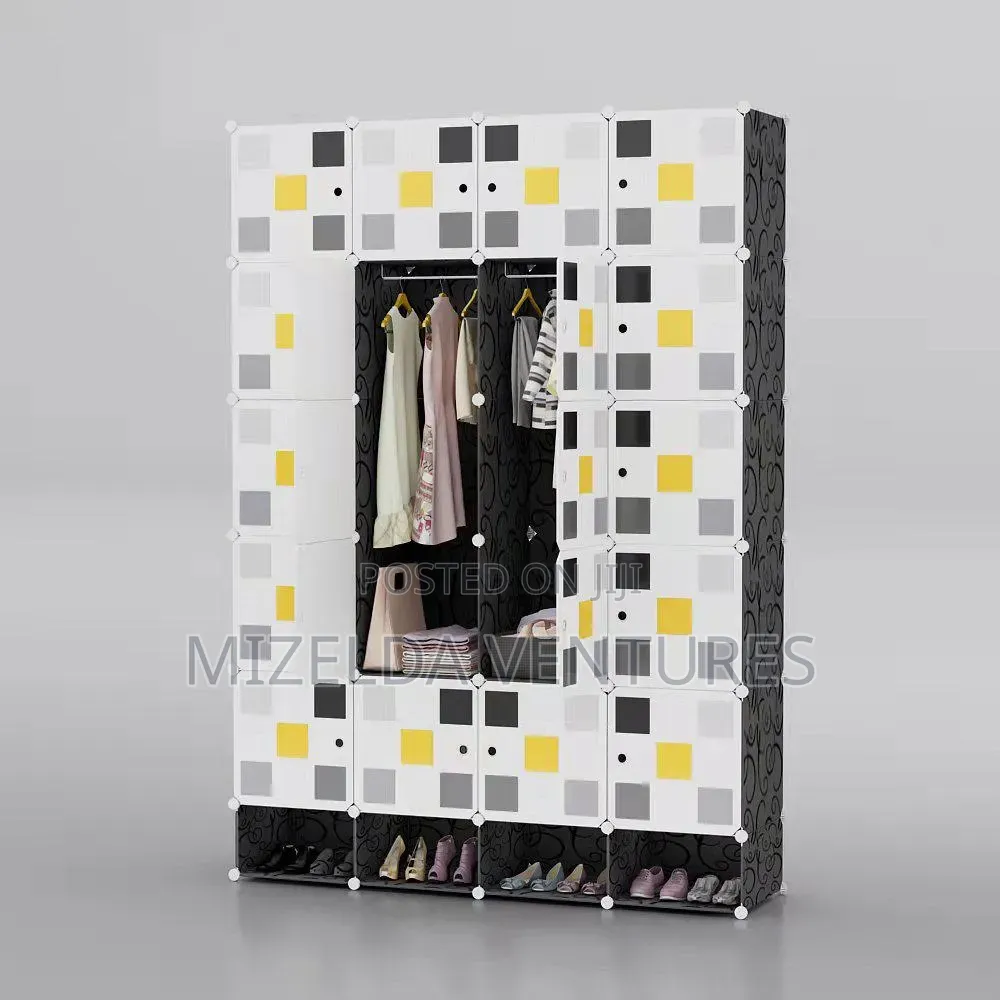Plastic Cube Wardrobe