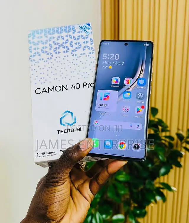 New Tecno Camon 40 Pro 4G 256 GB Blue