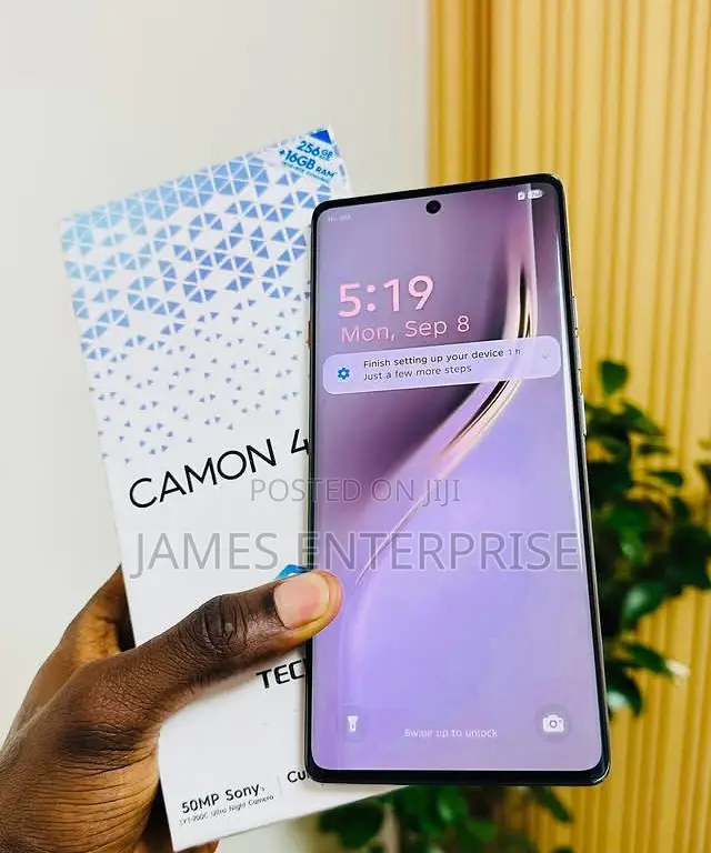 New Tecno Camon 40 Pro 4G 256 GB Blue