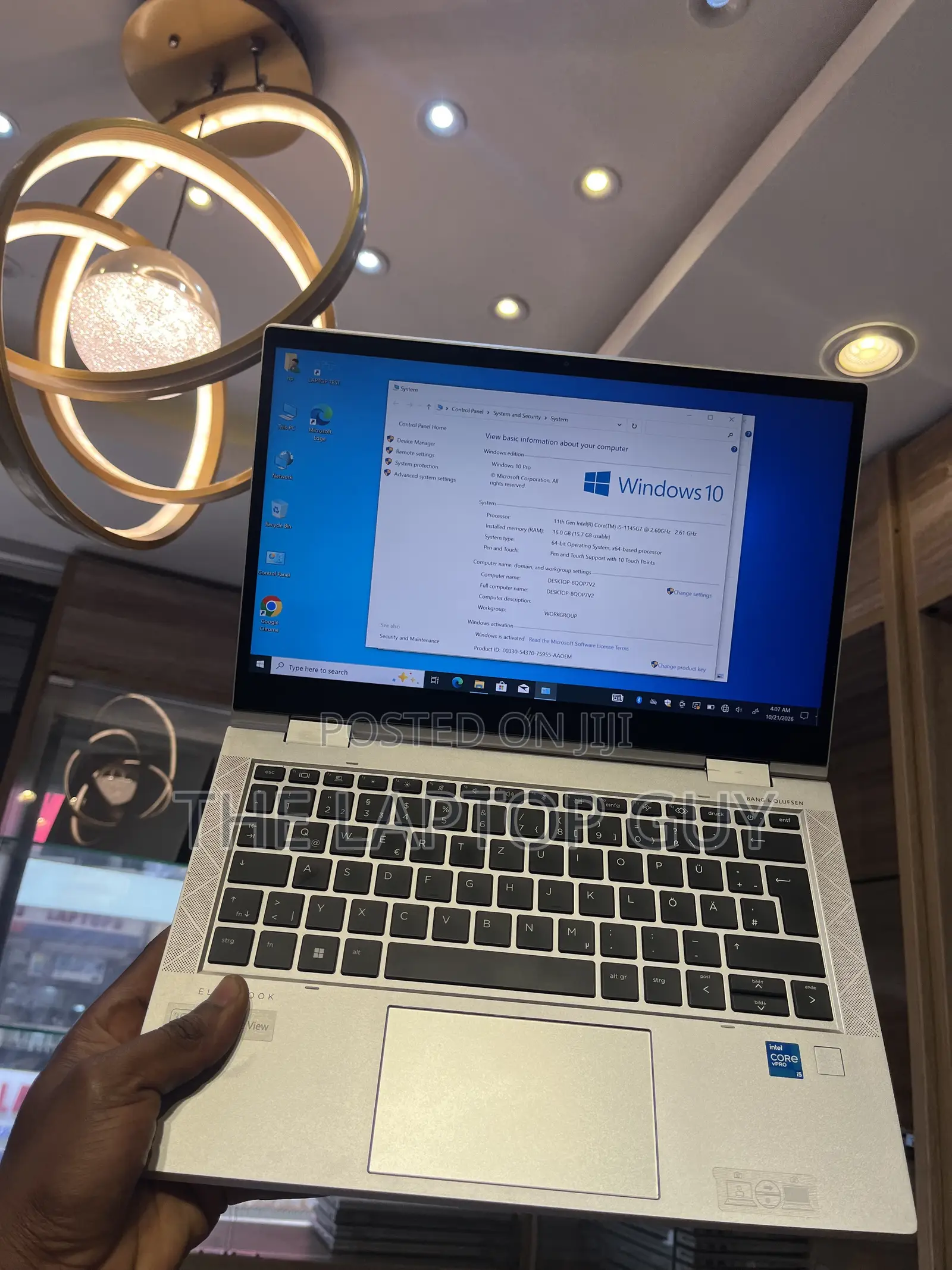 Laptop HP EliteBook 840 G8 8GB Intel Core i5 SSD 256GB