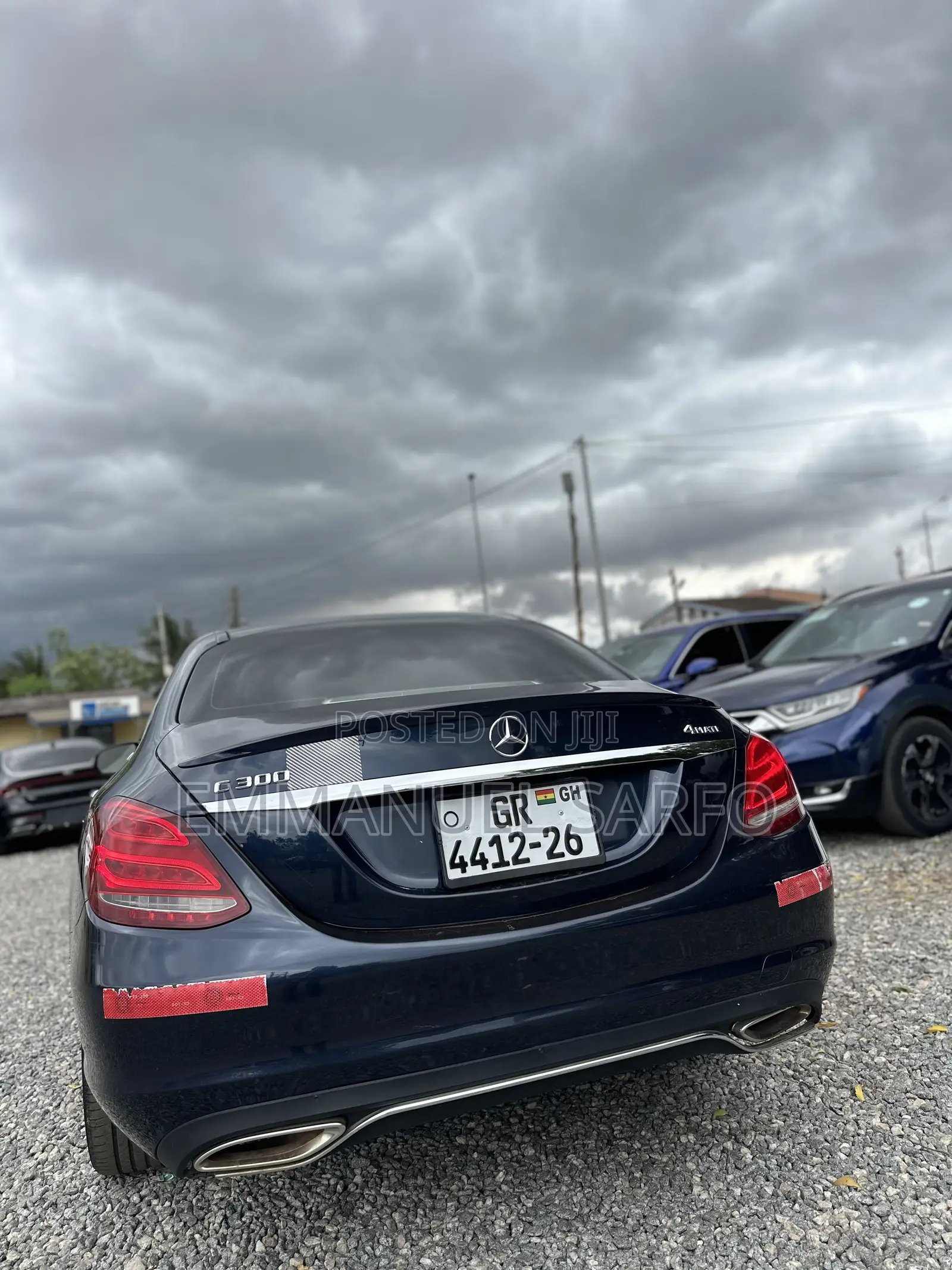 Mercedes-Benz C300 Sport 4Matic Sedan AWD (2.0L 4cyll 7A) 2016 Blue