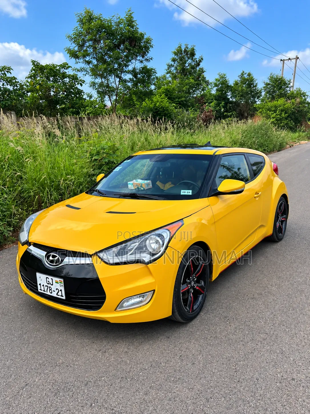 Hyundai Veloster 2016 Yellow