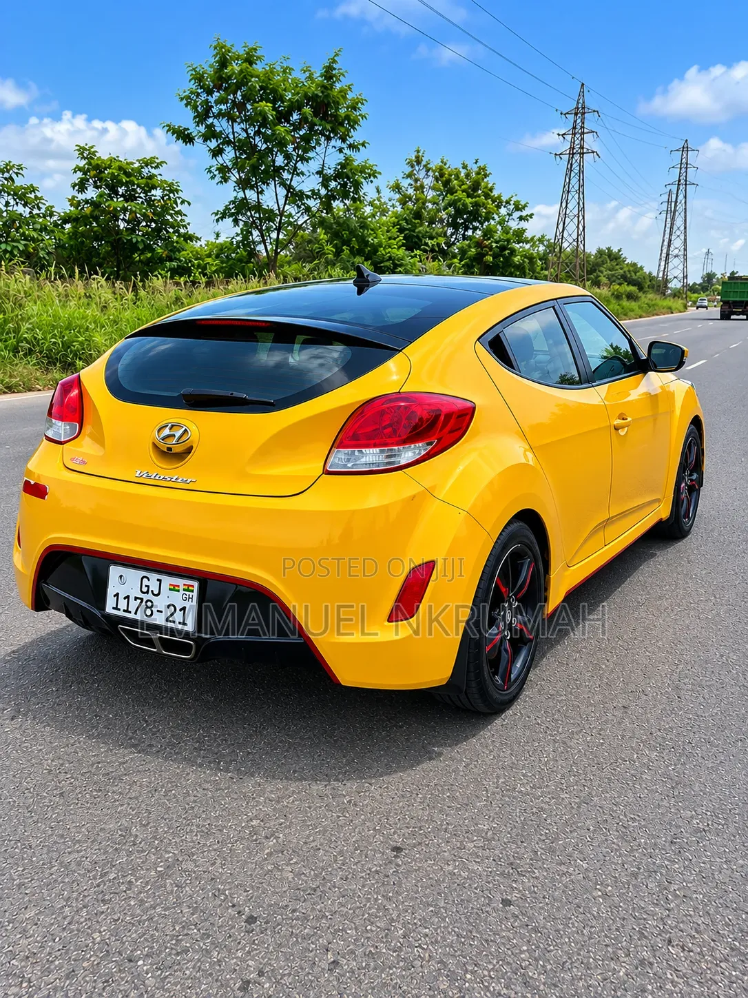 Hyundai Veloster 2016 Yellow
