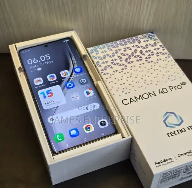 New Tecno Camon 40 Pro 4G 256 GB