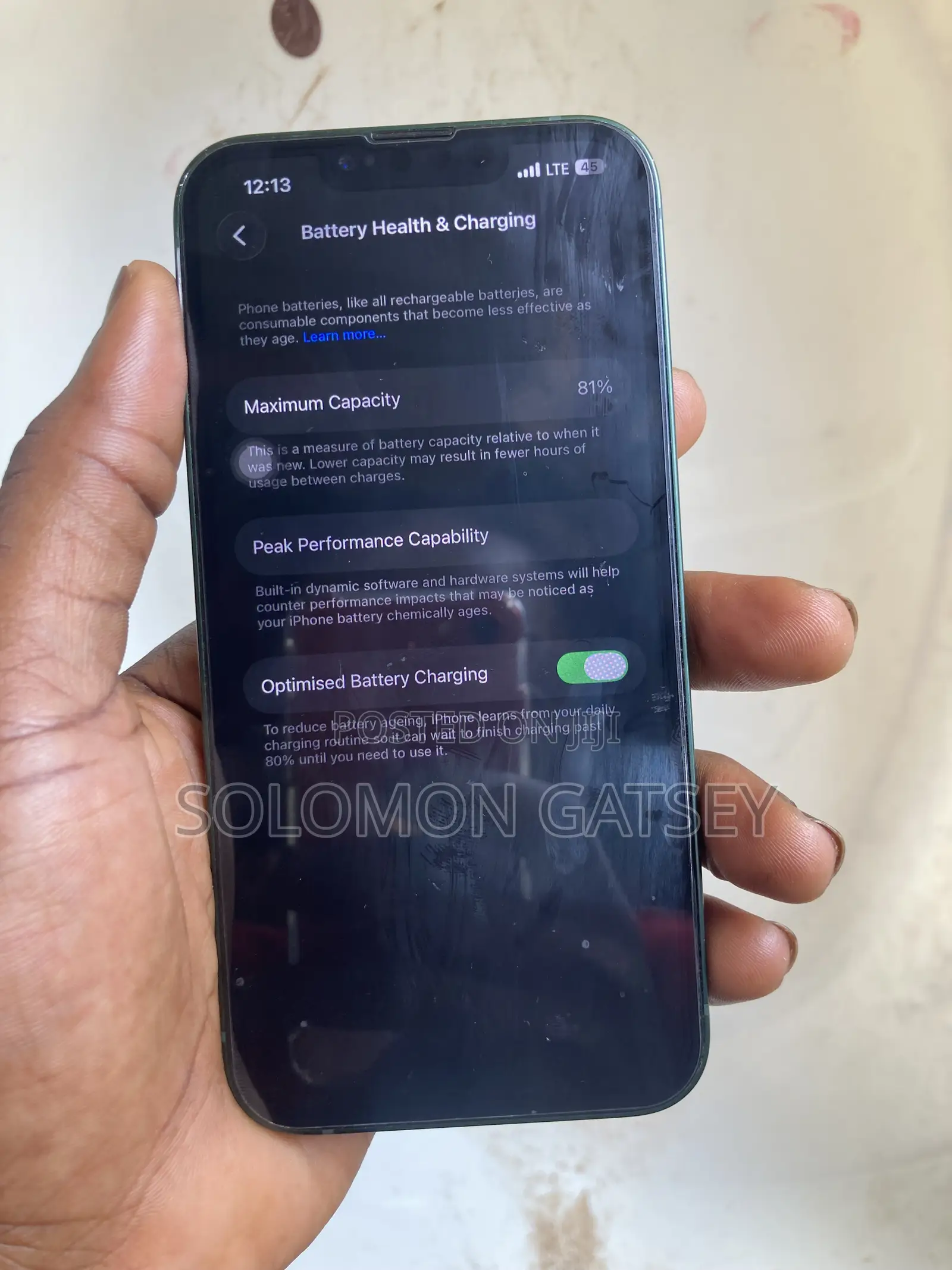 Apple iPhone 13 128 GB Green