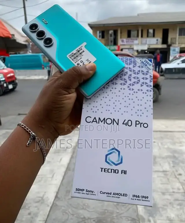 New Tecno Camon 40 Pro 5G 256 GB Green