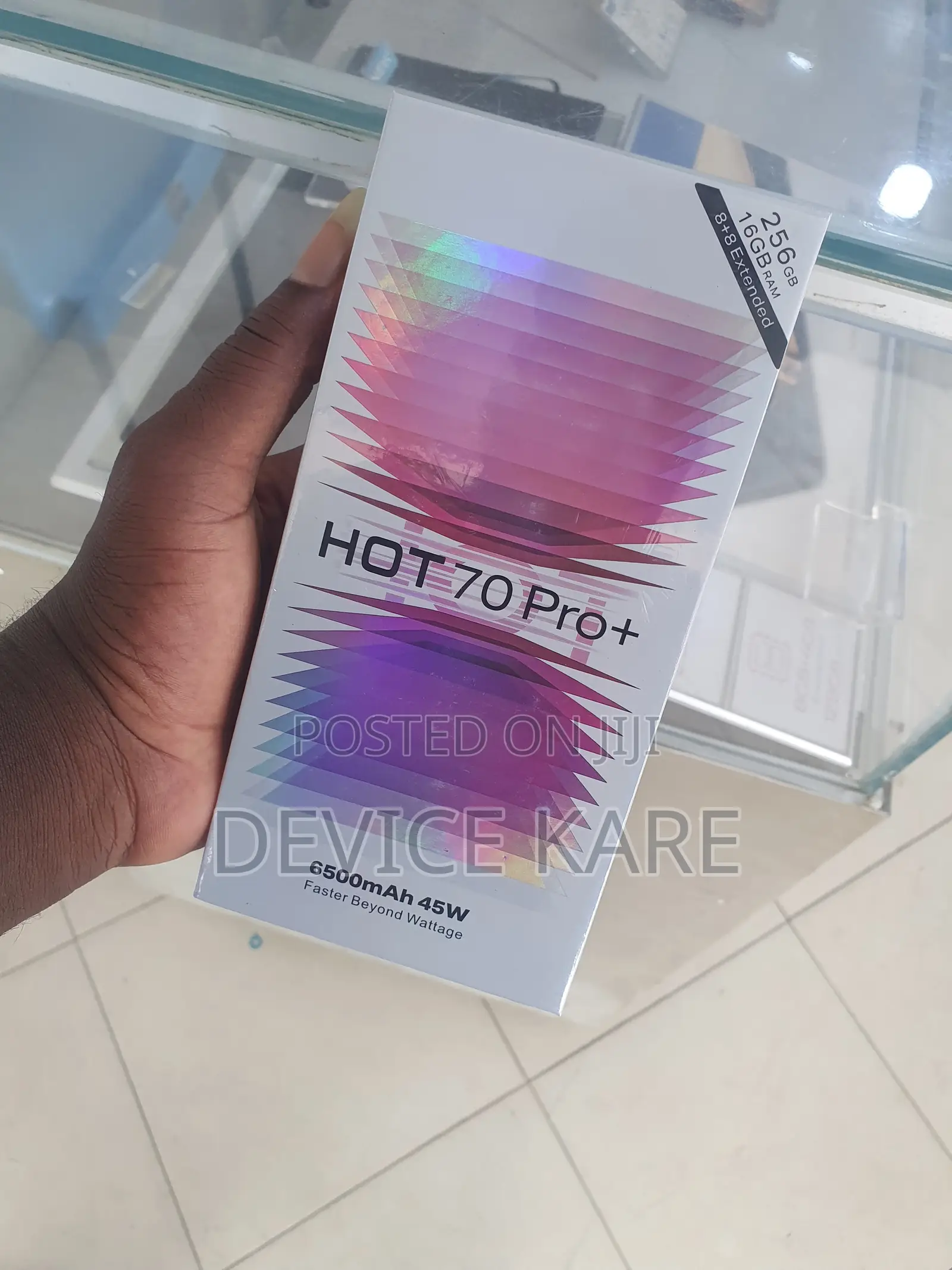 New Infinix Hot 70 256 GB Black
