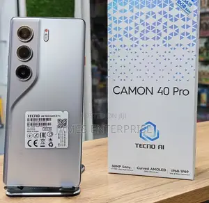 New Tecno Camon 40 Pro 5G 256 GB Gray