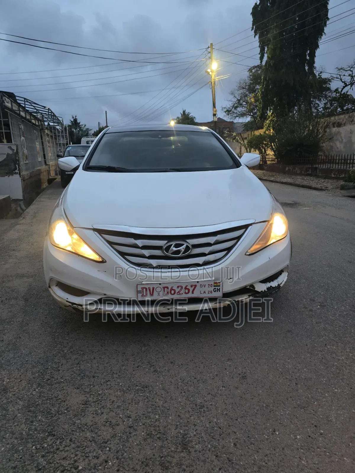 Hyundai Sonata GLS Sedan FWD (2.4L 4cyl 6A) 2012 White