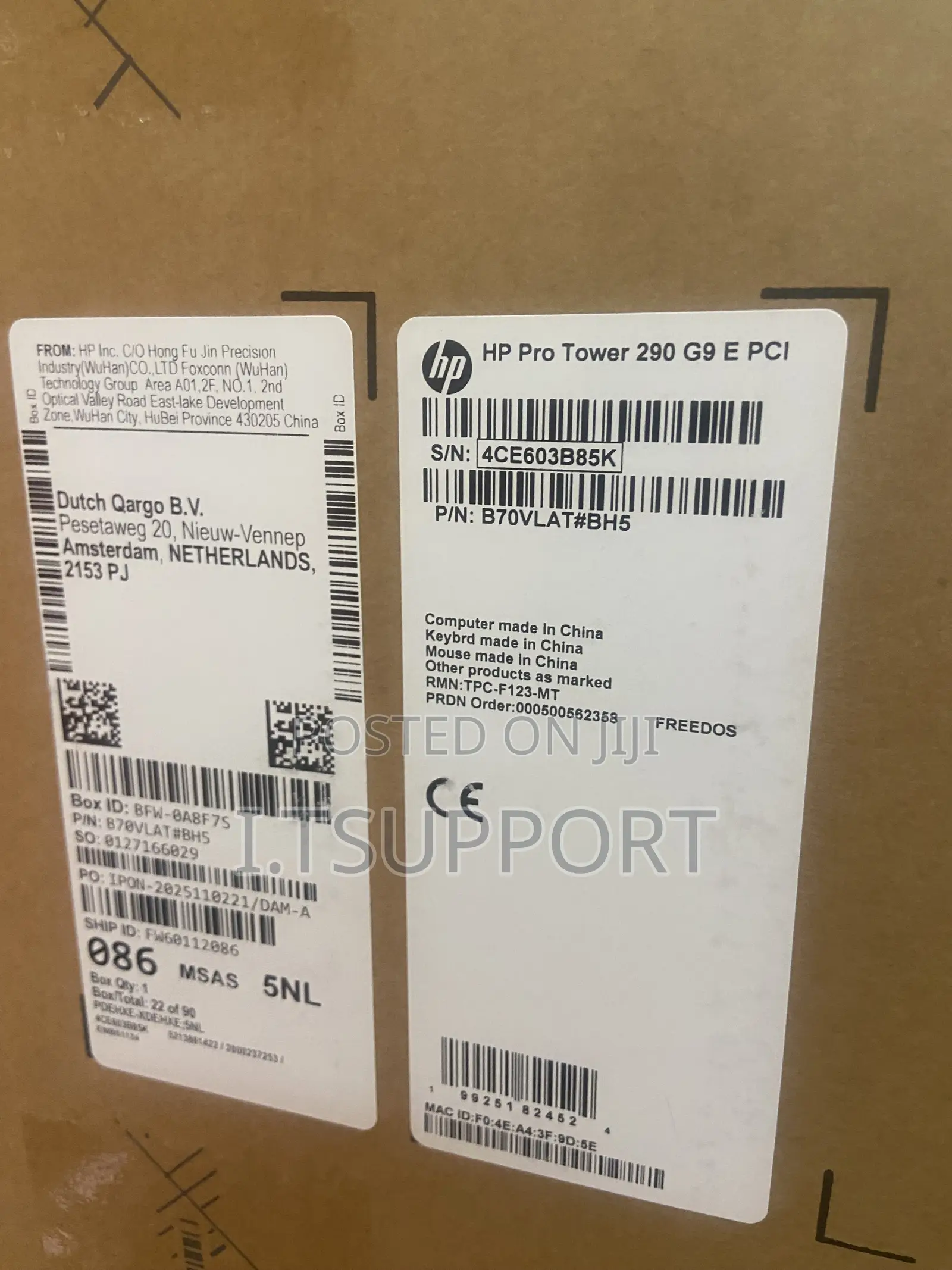 New Desktop Computer HP 290 G9 8GB Intel Core i5 SSD 512GB