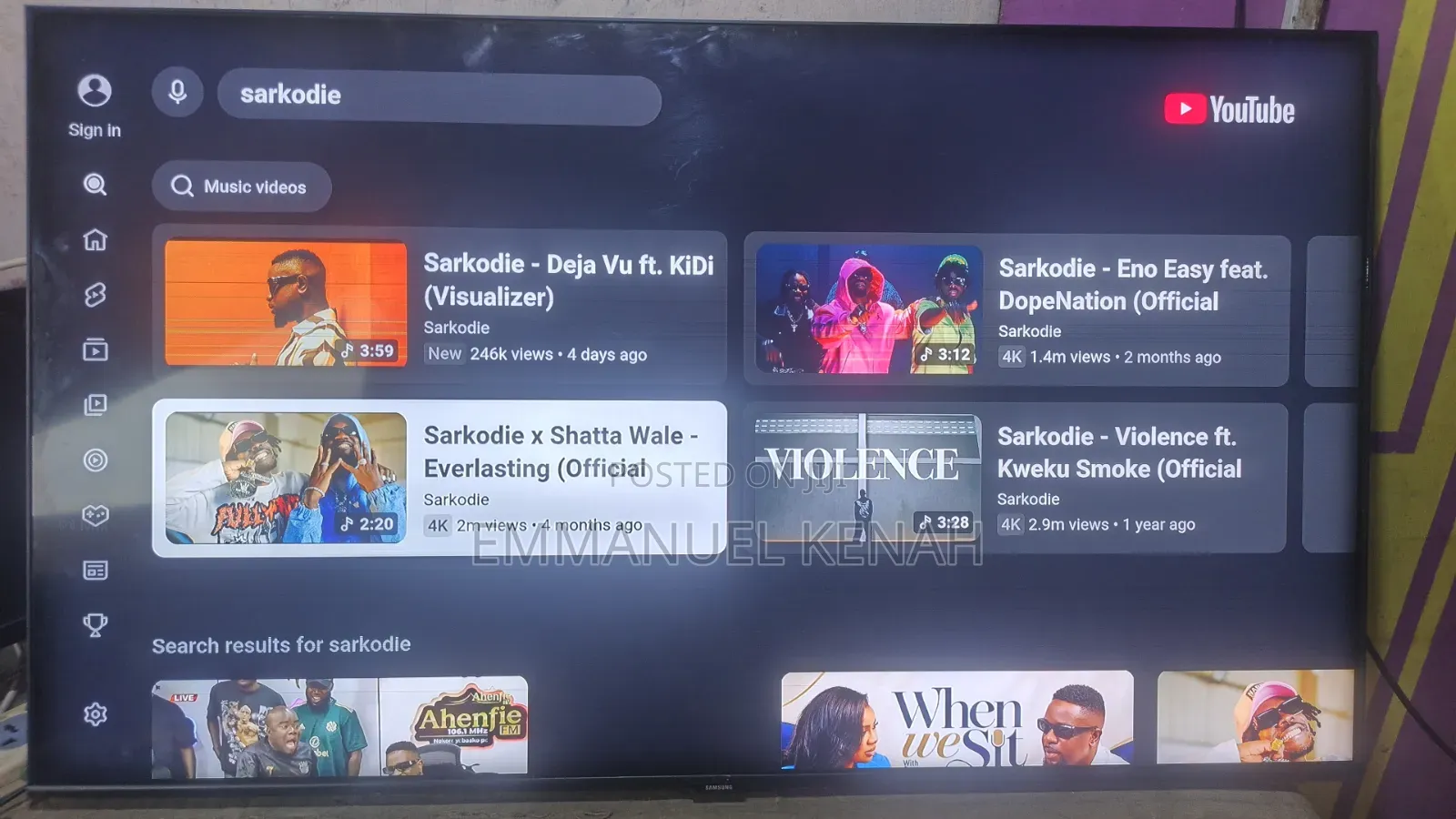 50 Inches QLed TV