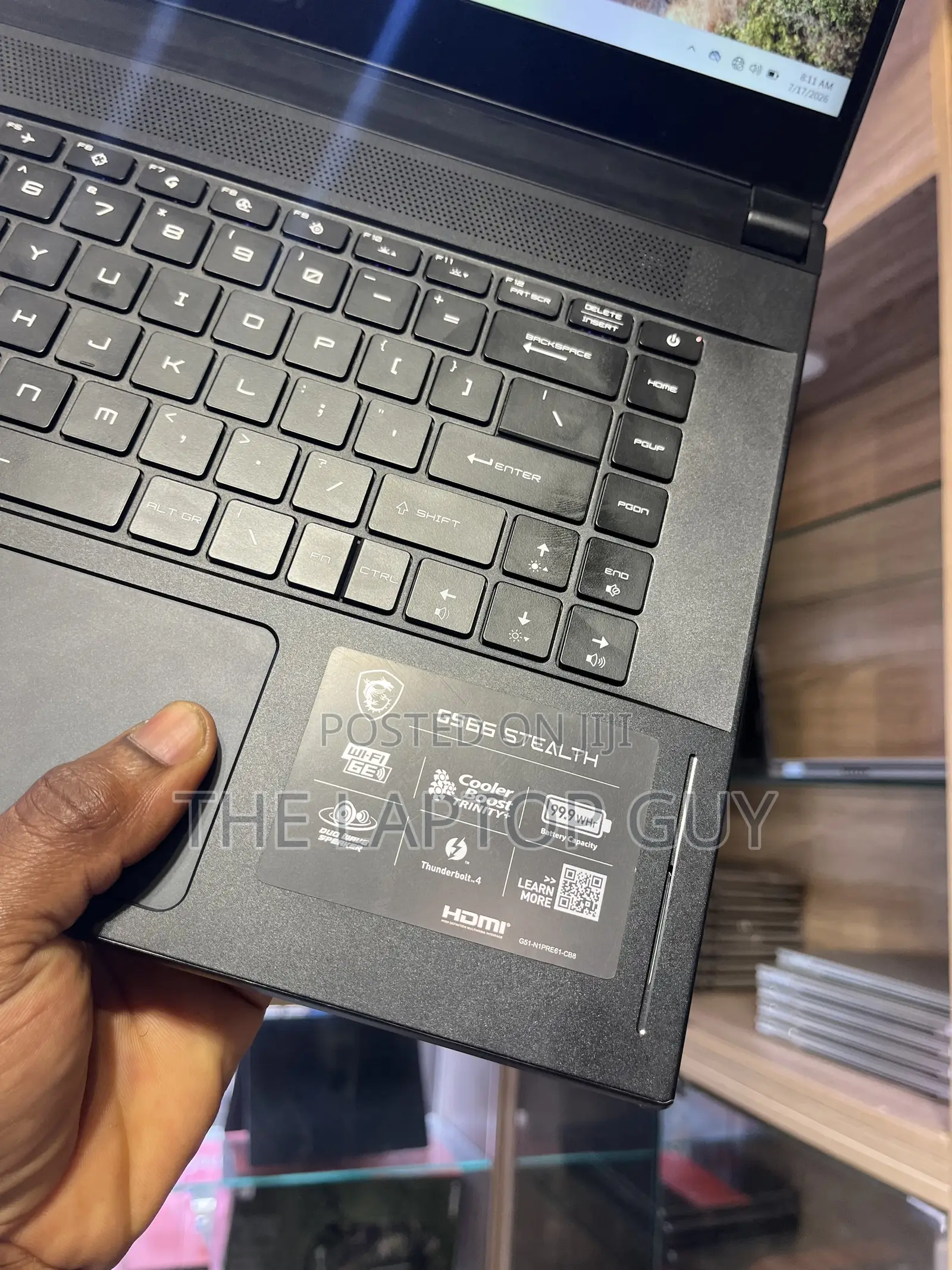 Laptop MSI GS66 Stealth 11UH 16GB Intel Core i7 SSD 512GB