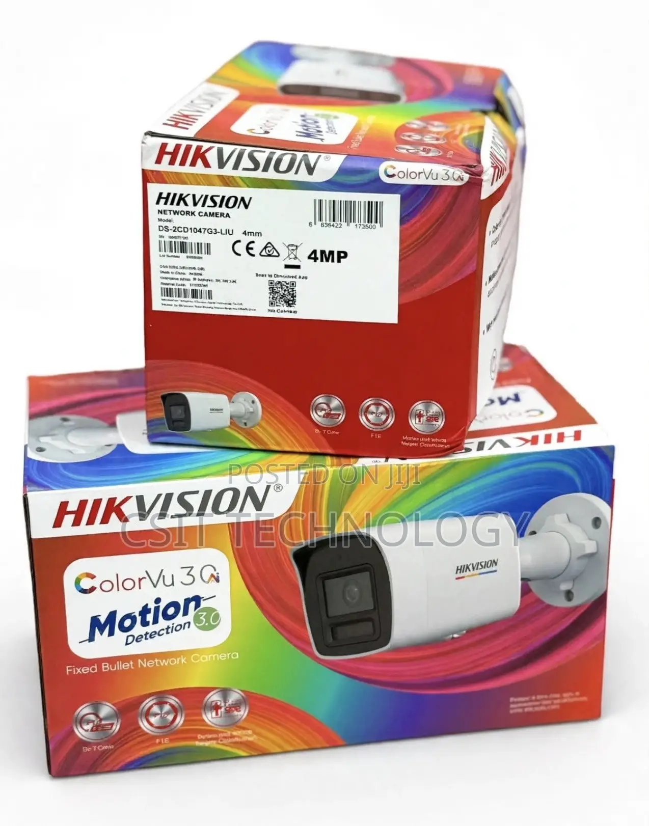 4mp Motion Detection 3.0 Colour Vu Ai Camera(DS-2cd1047g3-Liu)