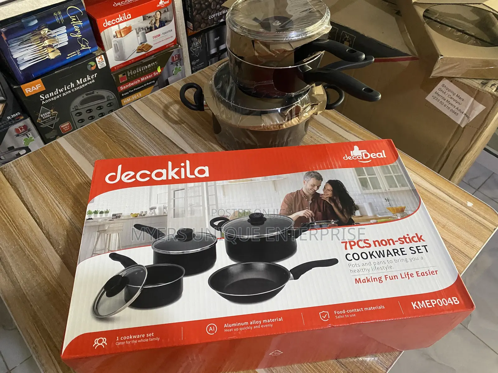 Affordable 7pcs Cookware Set