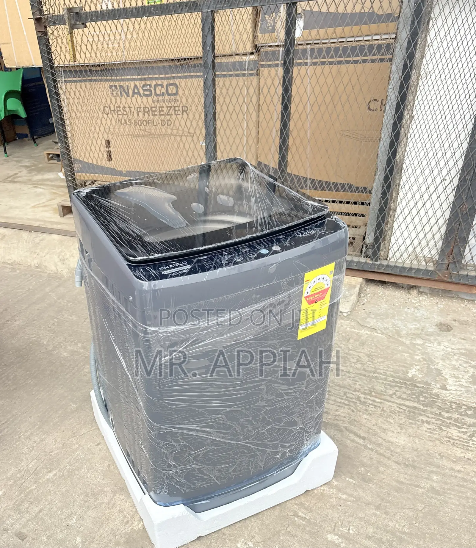 Exceptional Performance Nasco 12kg Full Auto Washing Machine