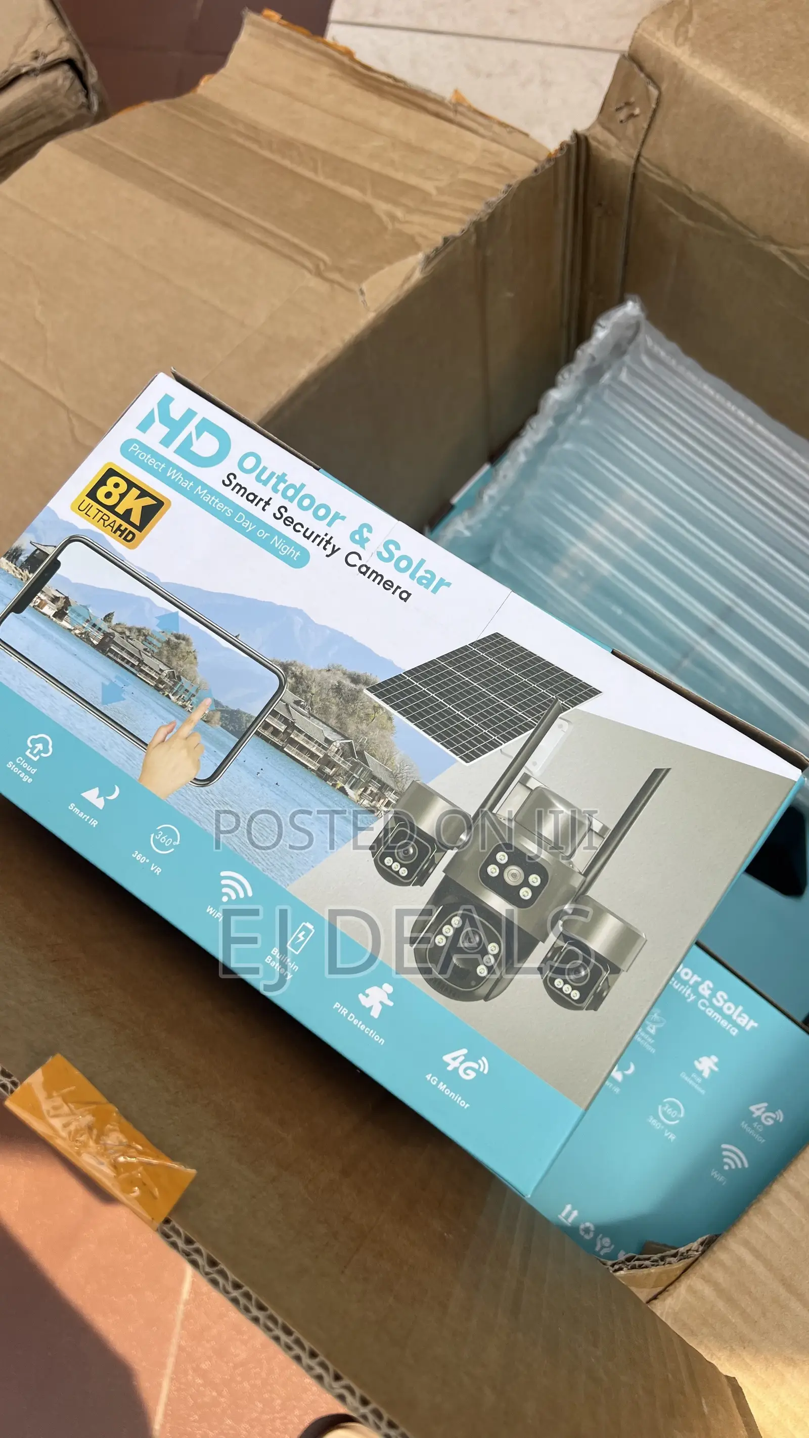 Solar CCTV Camera 4G With Two Way Communication and App Compatible