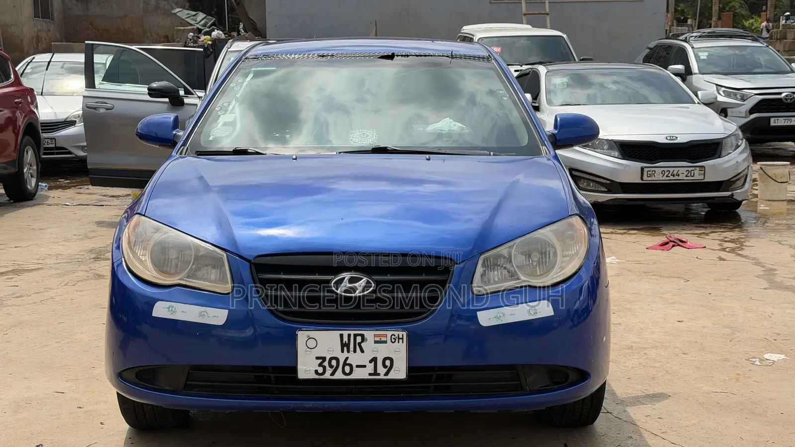 Hyundai Elantra 2008 Blue