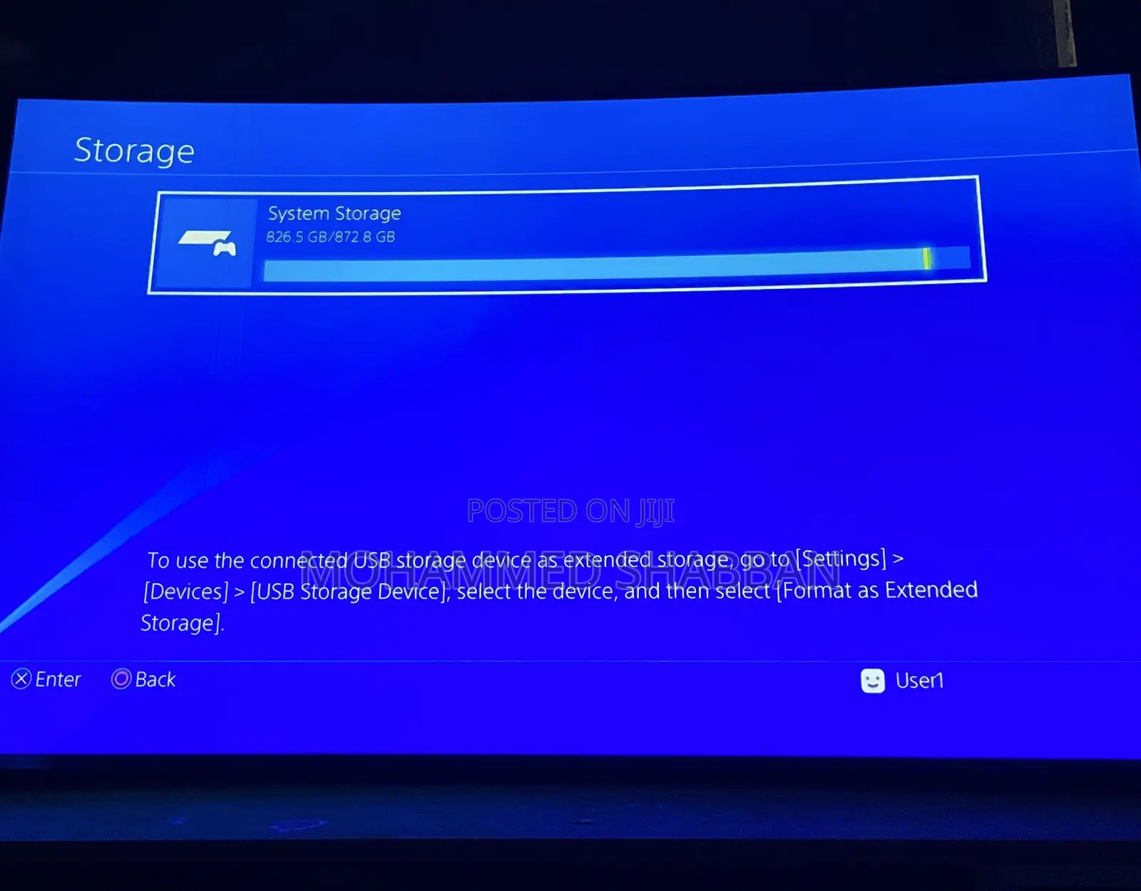 PS4 Pro 1TB With 23 Games . Very Neat .