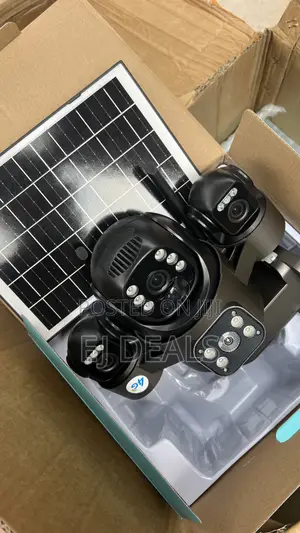 Ultra HD Outdoor Solar CCTV Camera 360 Degrees 4G