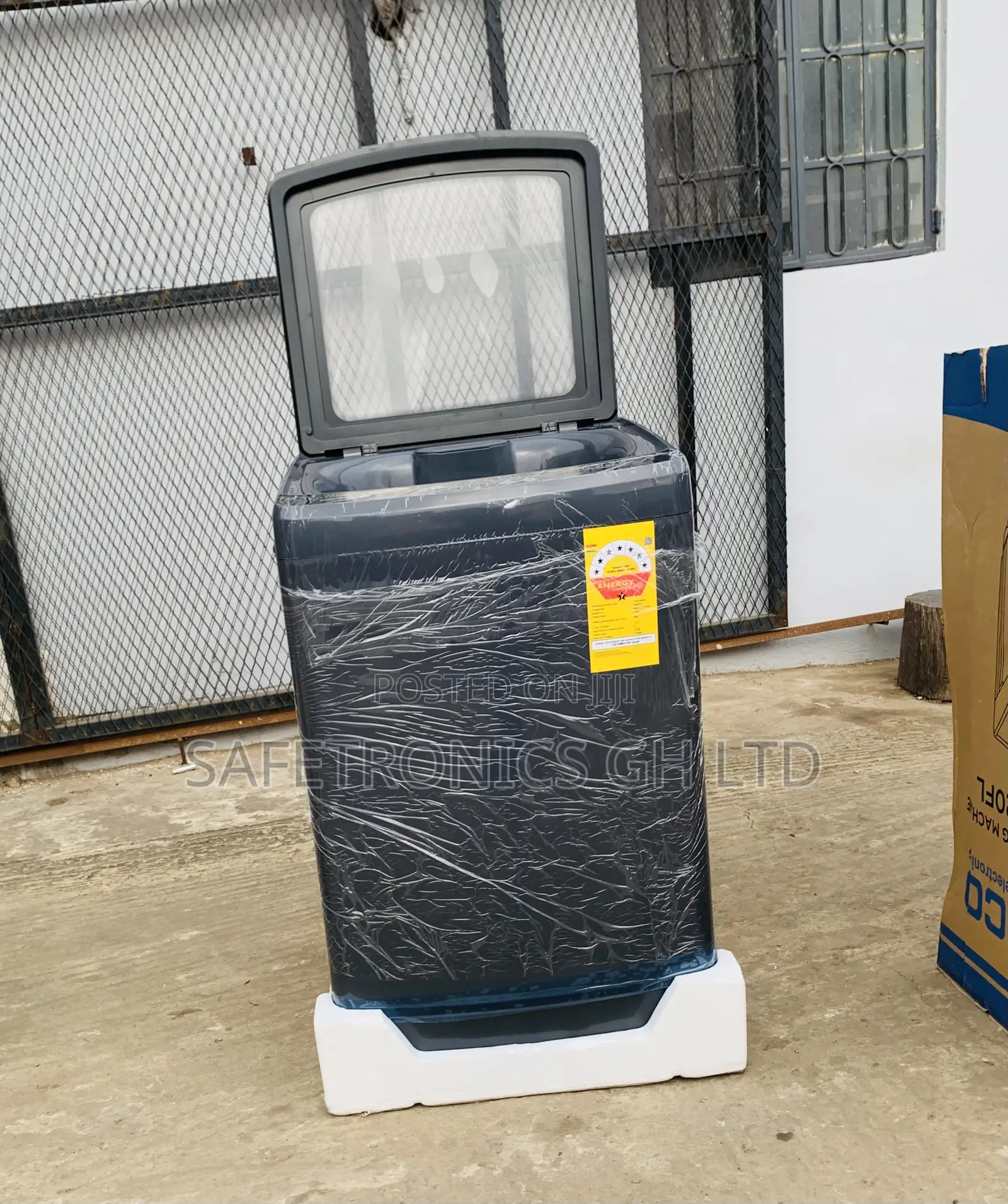 Super (Grey) Nasco AquaClean 12kg TopLoad WashingMachine