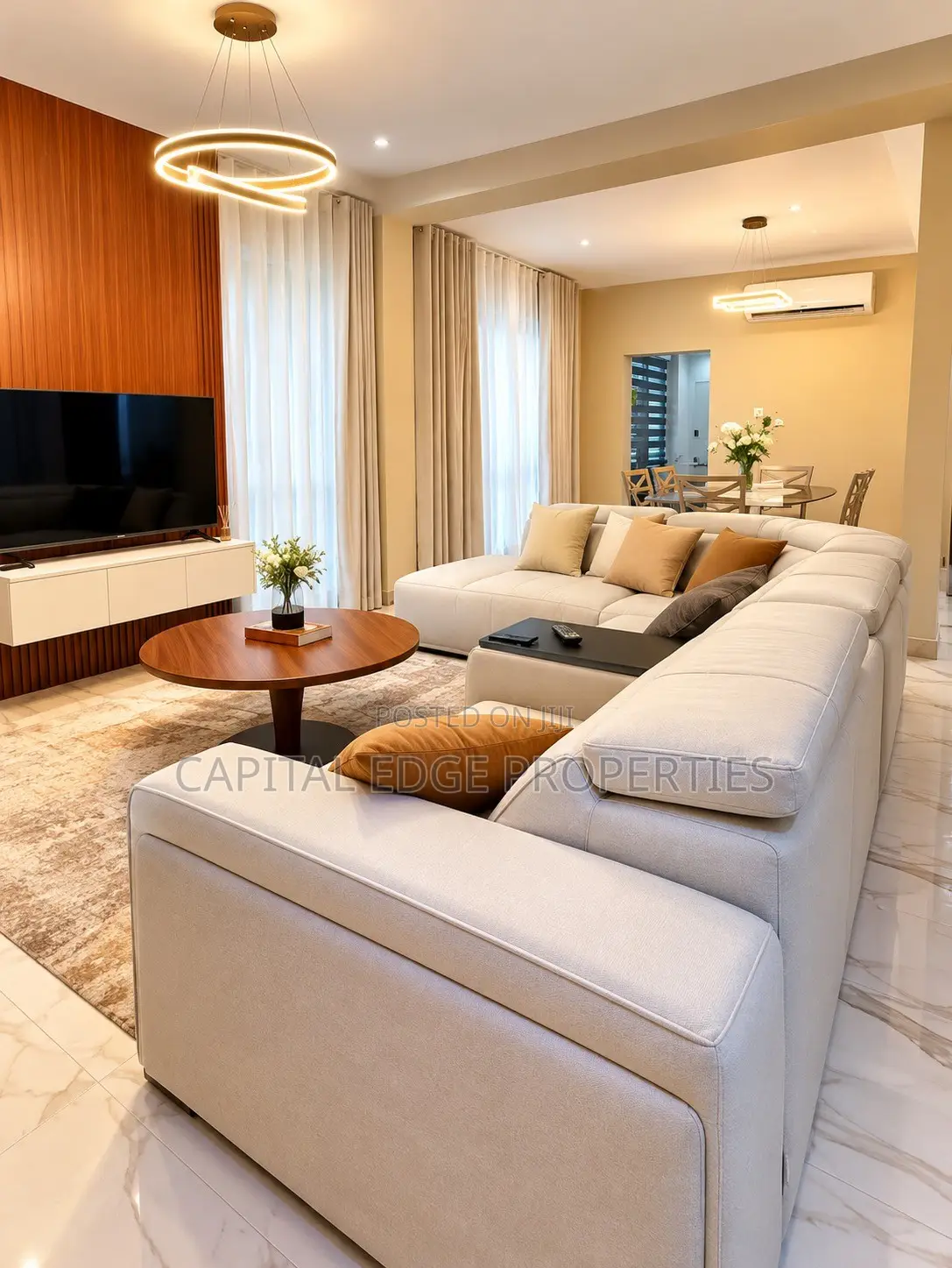 Furnished 4bdrm Townhouse / Terrace in Labone for rent