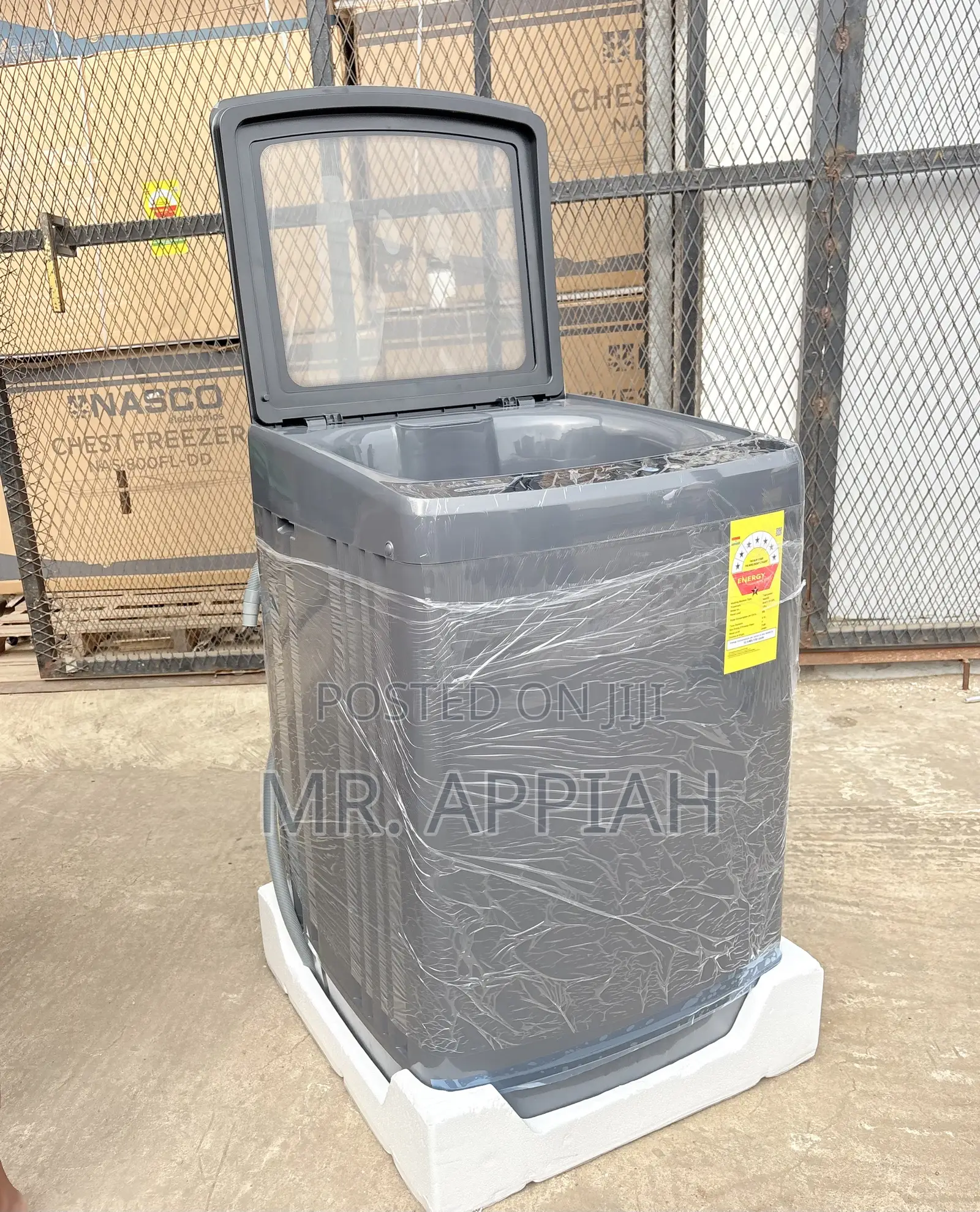 Efficient Full Automatic Nasco 12kg Washer(Gray)