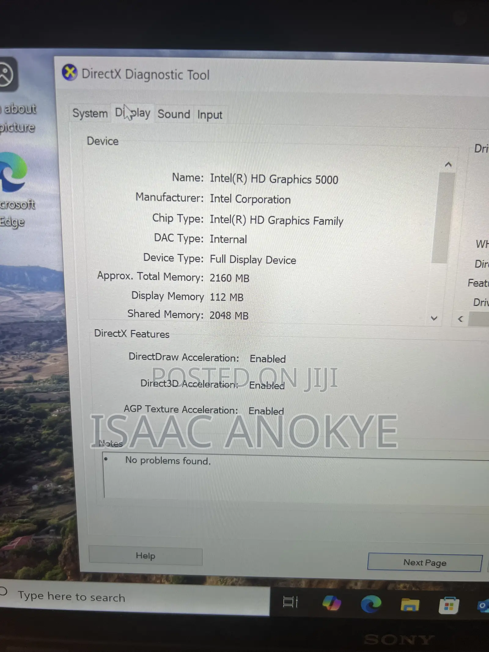 New Laptop Sony VAIO SVP1321WSNB 8GB Intel Core i7 SSD 500GB