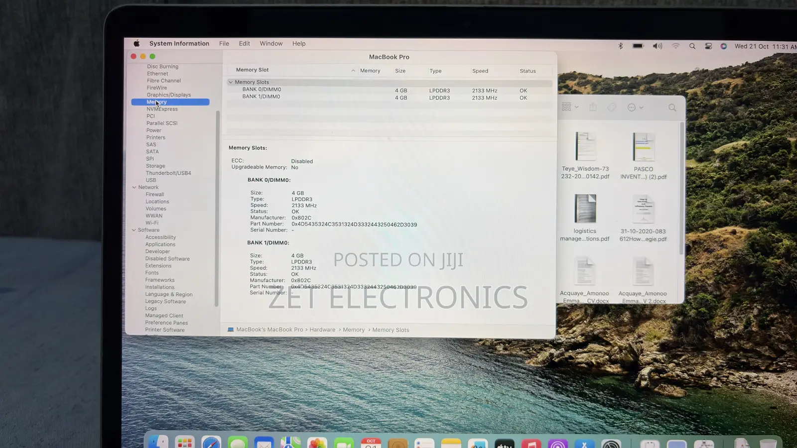 Laptop Apple MacBook Pro 2017 8GB Intel Core i5 SSD 256GB