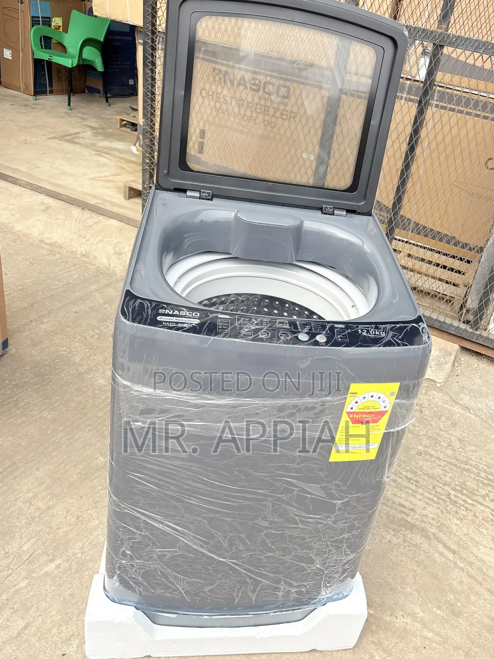 New Nasco Top Load Washing Machine(Gray)