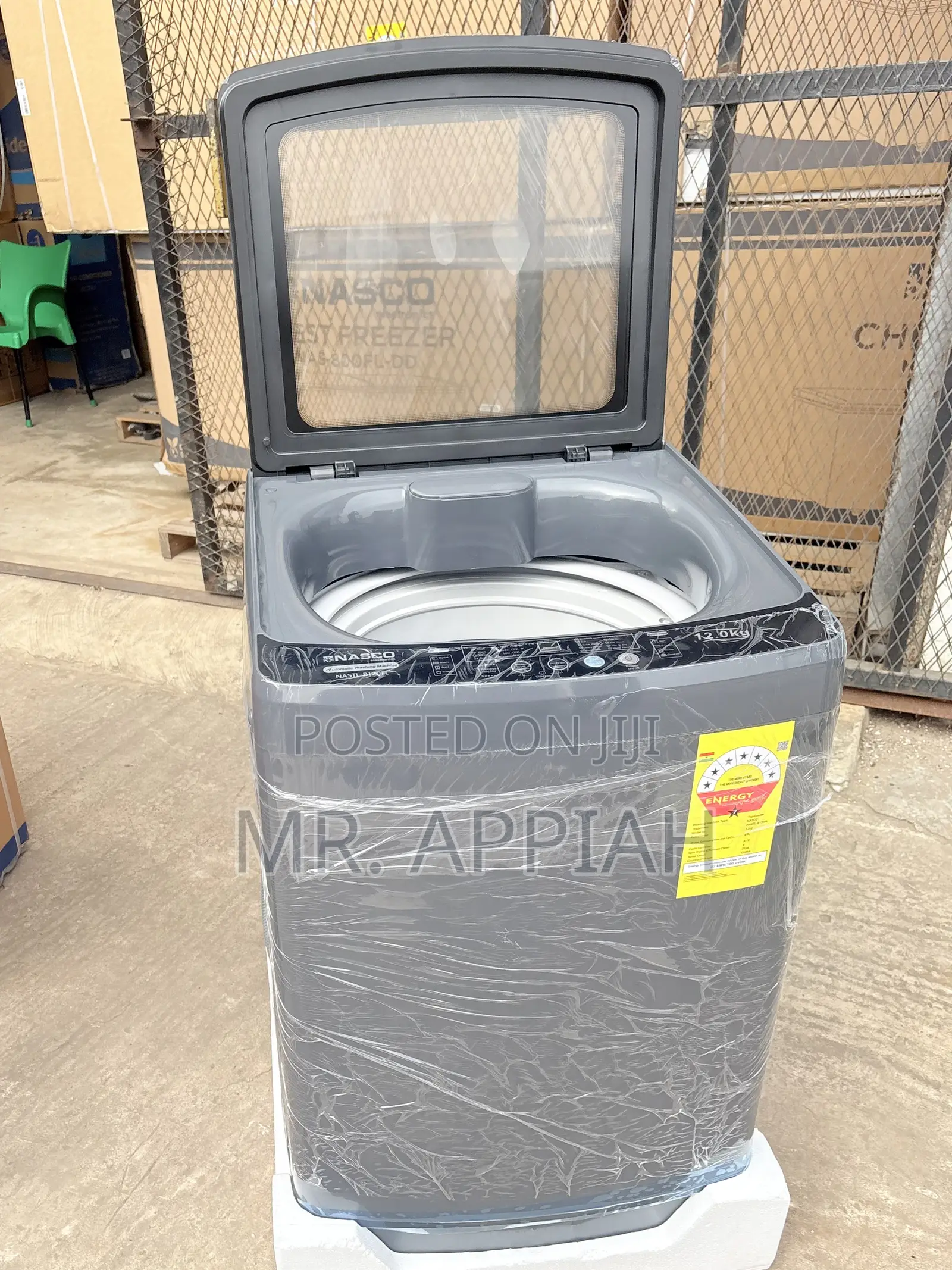 New Nasco Top Load Washing Machine(Gray)