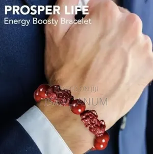 Feng Shui Cinnabar Bracelet for Wealth and Protection Good Luck Money