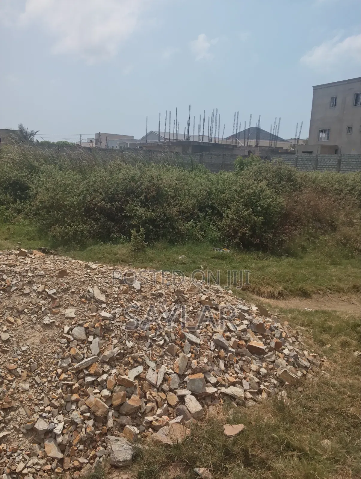 2 Plots at Lashibi Before the Klagon Bridge Road Side for Sale