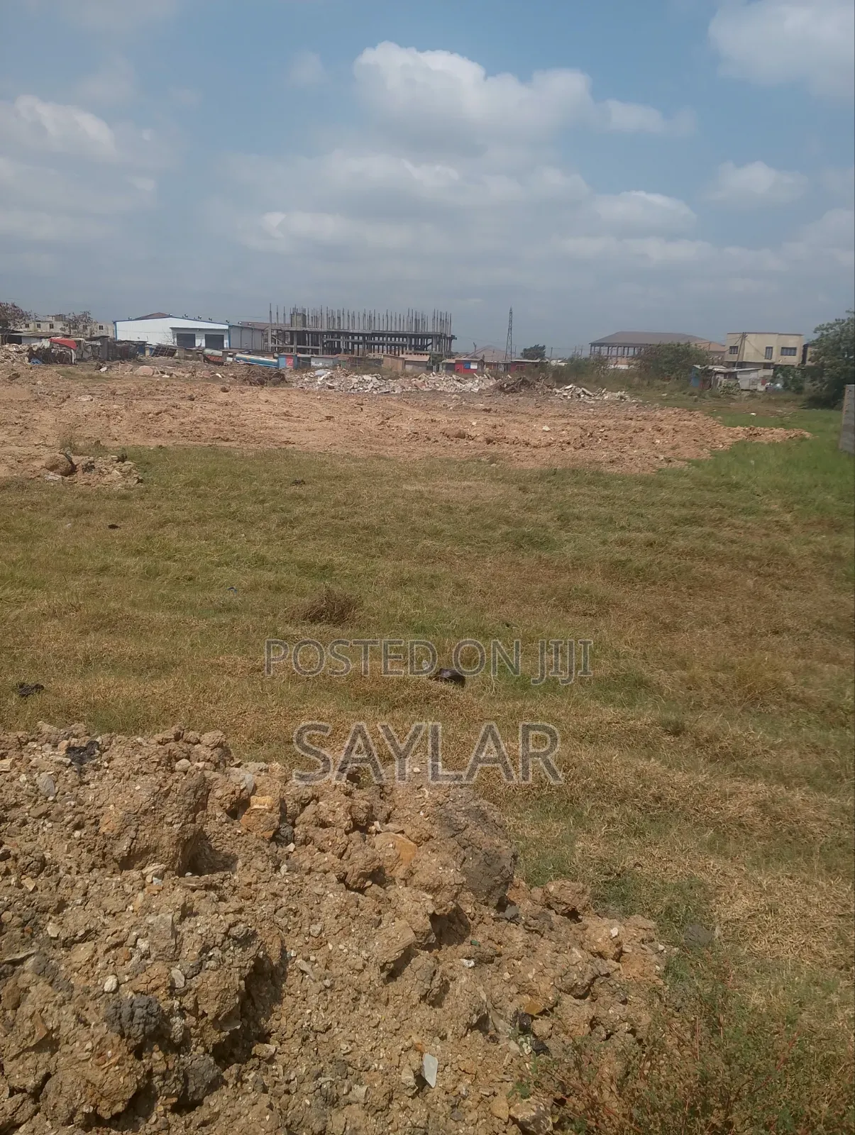 2 Plots at Lashibi Before the Klagon Bridge Road Side for Sale