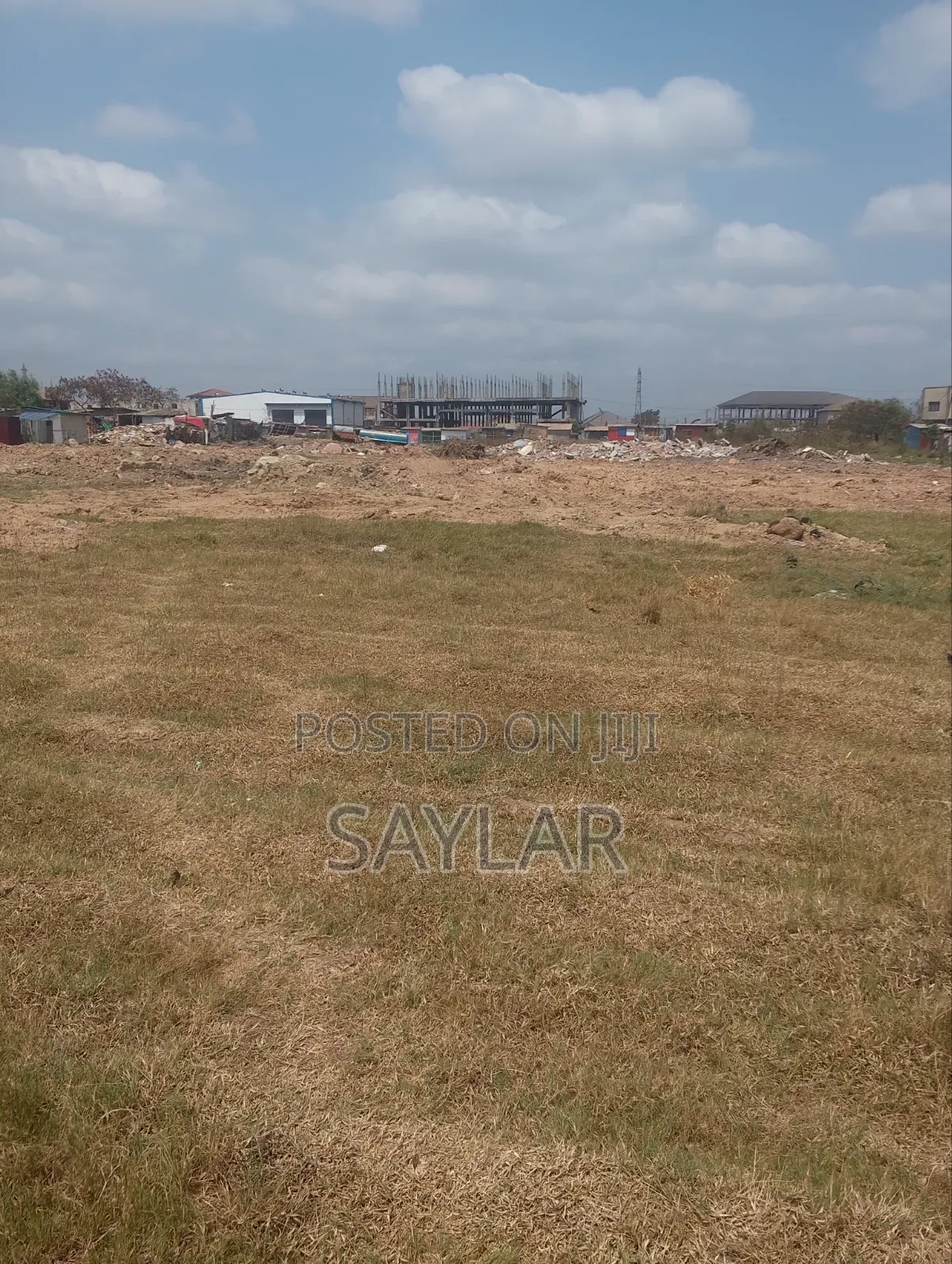 2 Plots at Lashibi Before the Klagon Bridge Road Side for Sale