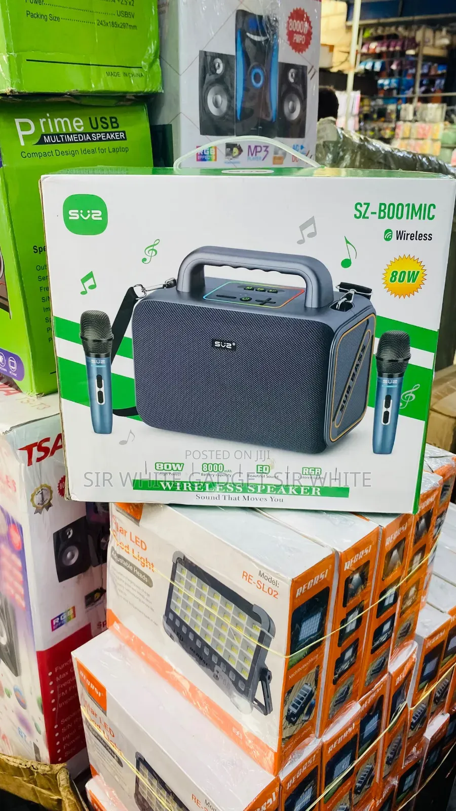 SV2 SZ-BOO1MIC Is a High-Power Wireless Party Speaker