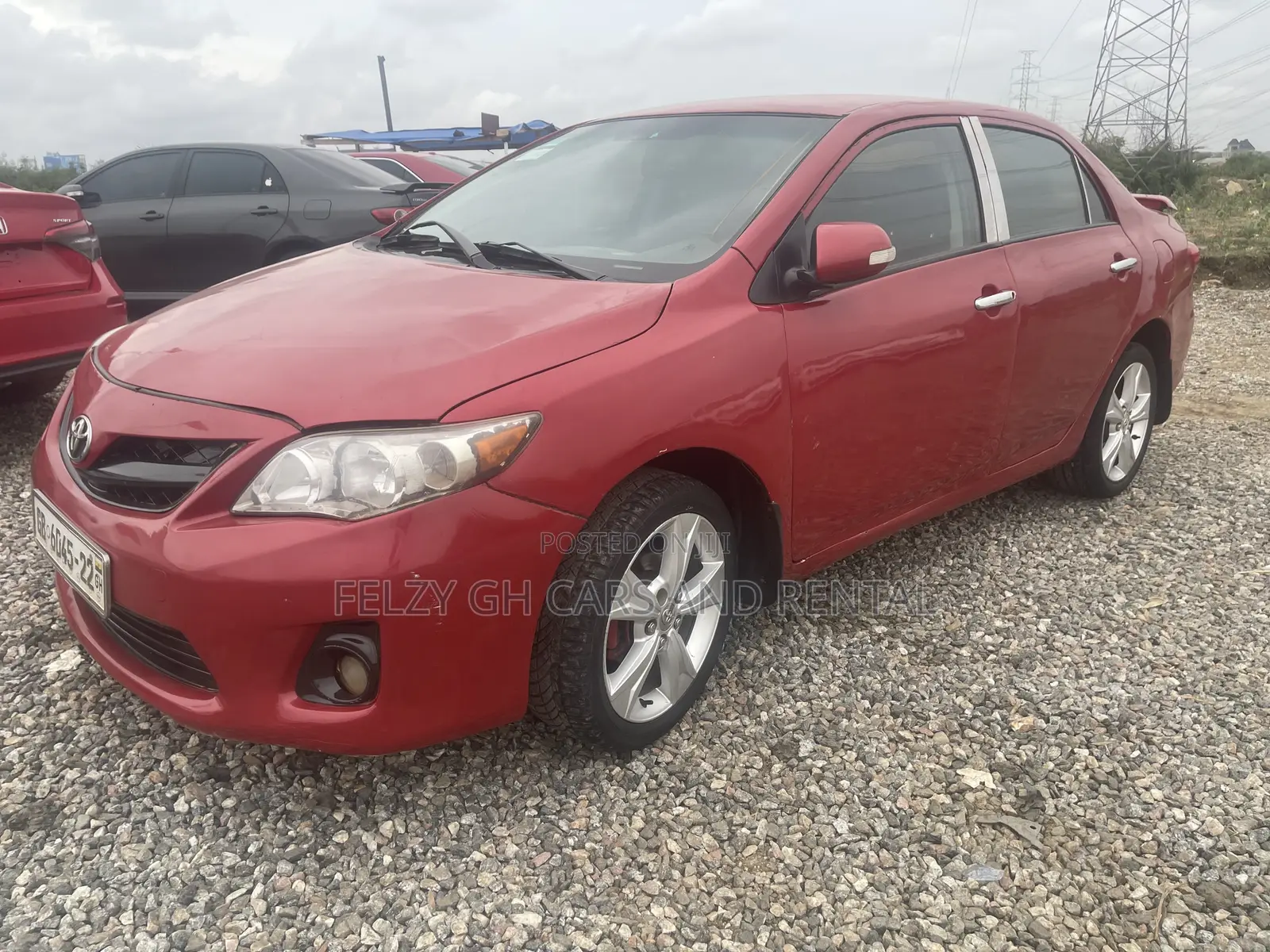 Toyota Corolla LE 4dr Sedan (1.8L 4cyl 4A) 2012 Red
