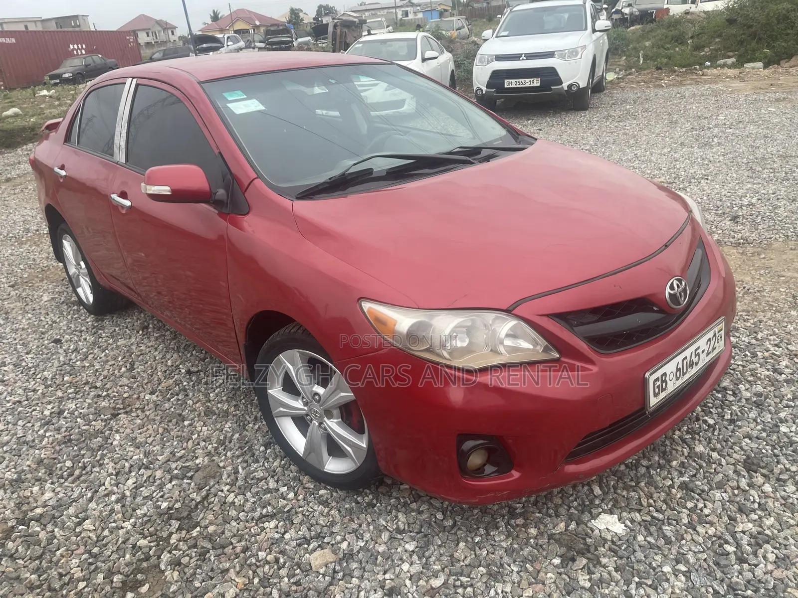Toyota Corolla LE 4dr Sedan (1.8L 4cyl 4A) 2012 Red