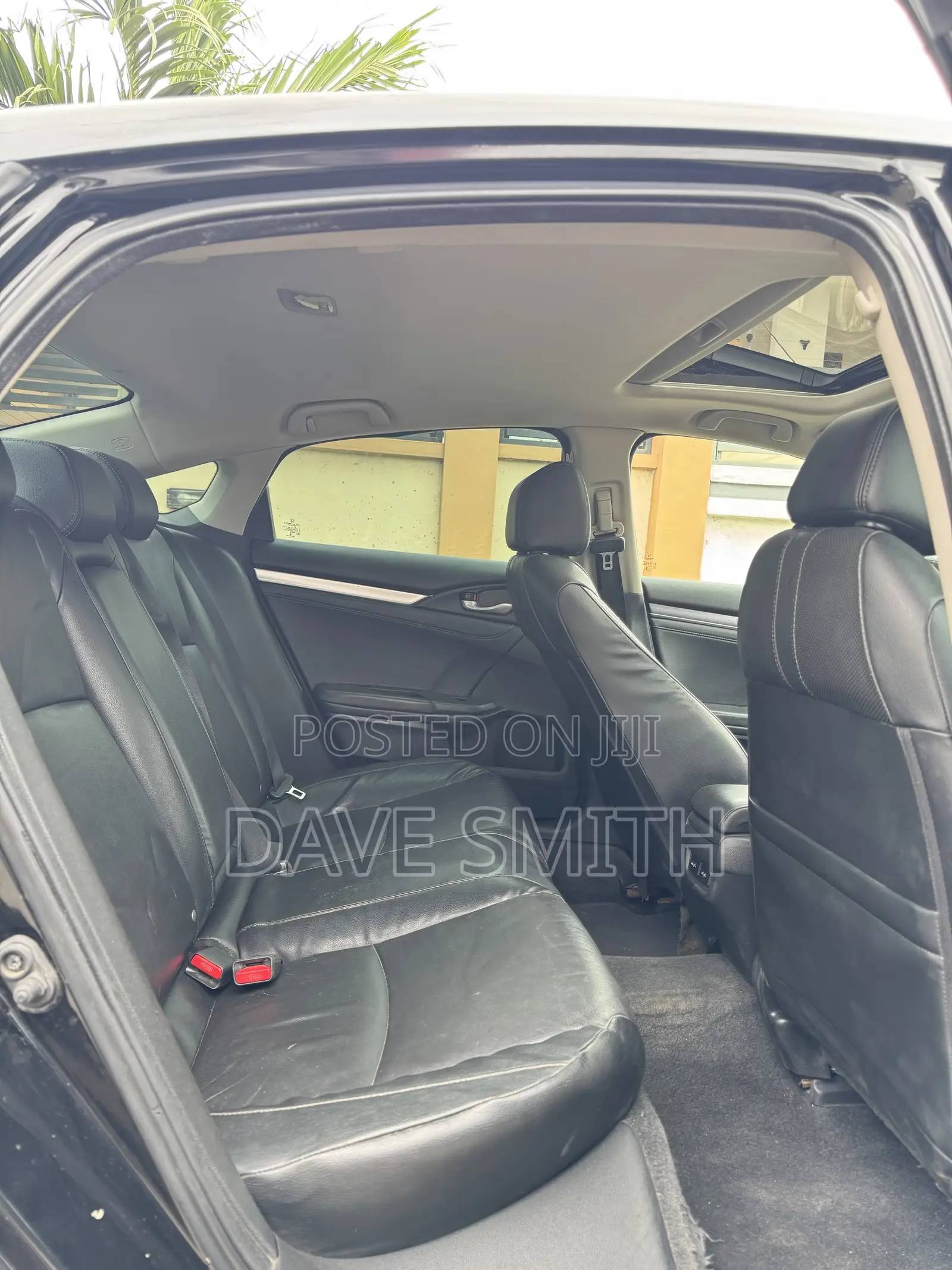 Honda Civic Touring 4dr Sedan (1.5L 4cyl) 2016 Black