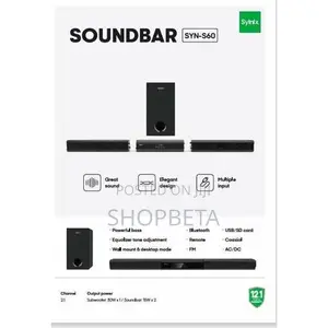 Synix S60 Speaker/Soundbar