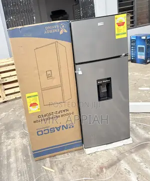 Smart Chilling Nasco 210L 2 Door Electric Fridge.