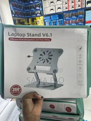 Laptop Stand With 360 Rotation Base