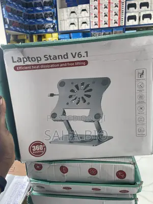 Laptop Stand With 360 Rotation Base