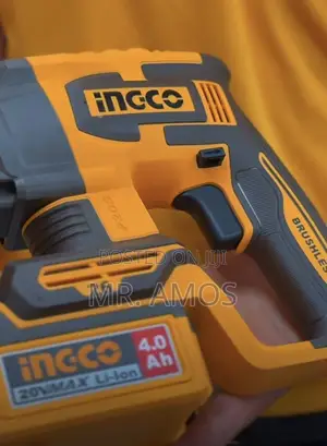 26mm Cordless Brushless Rotary Hammer + 2x4.0Ah Battery - CRHLI262085