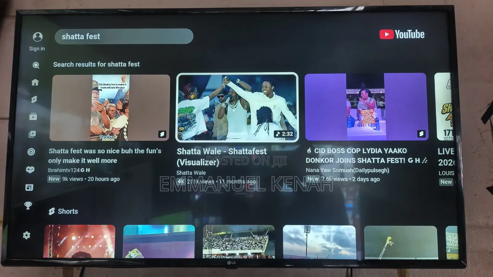 50 Inches LG 4k TV