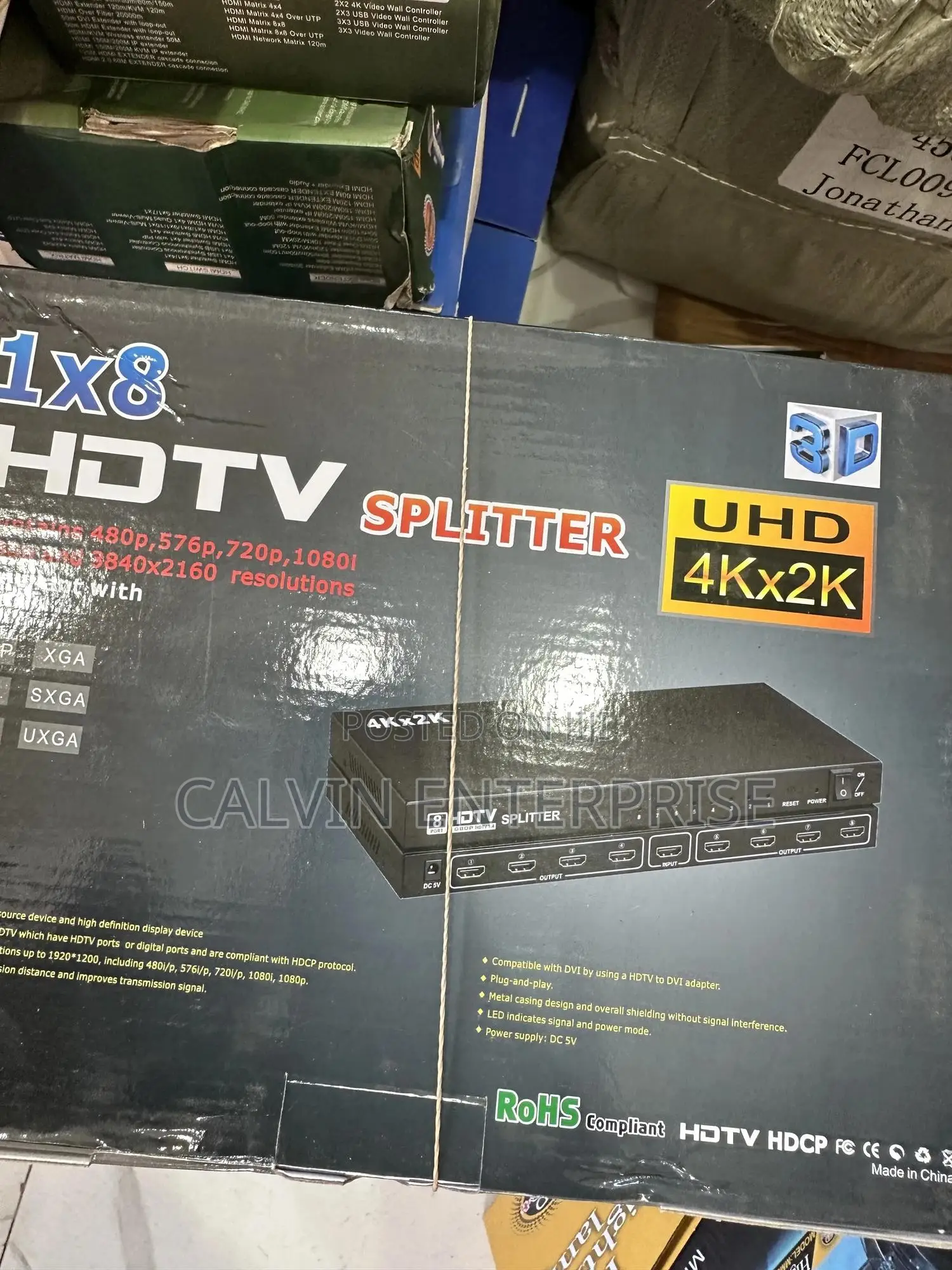 HDMI Splitter 8 Port