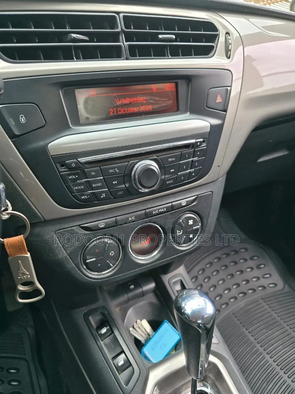 Citroen C-Elysee 1.6 Petrol FWD 2013 Blue