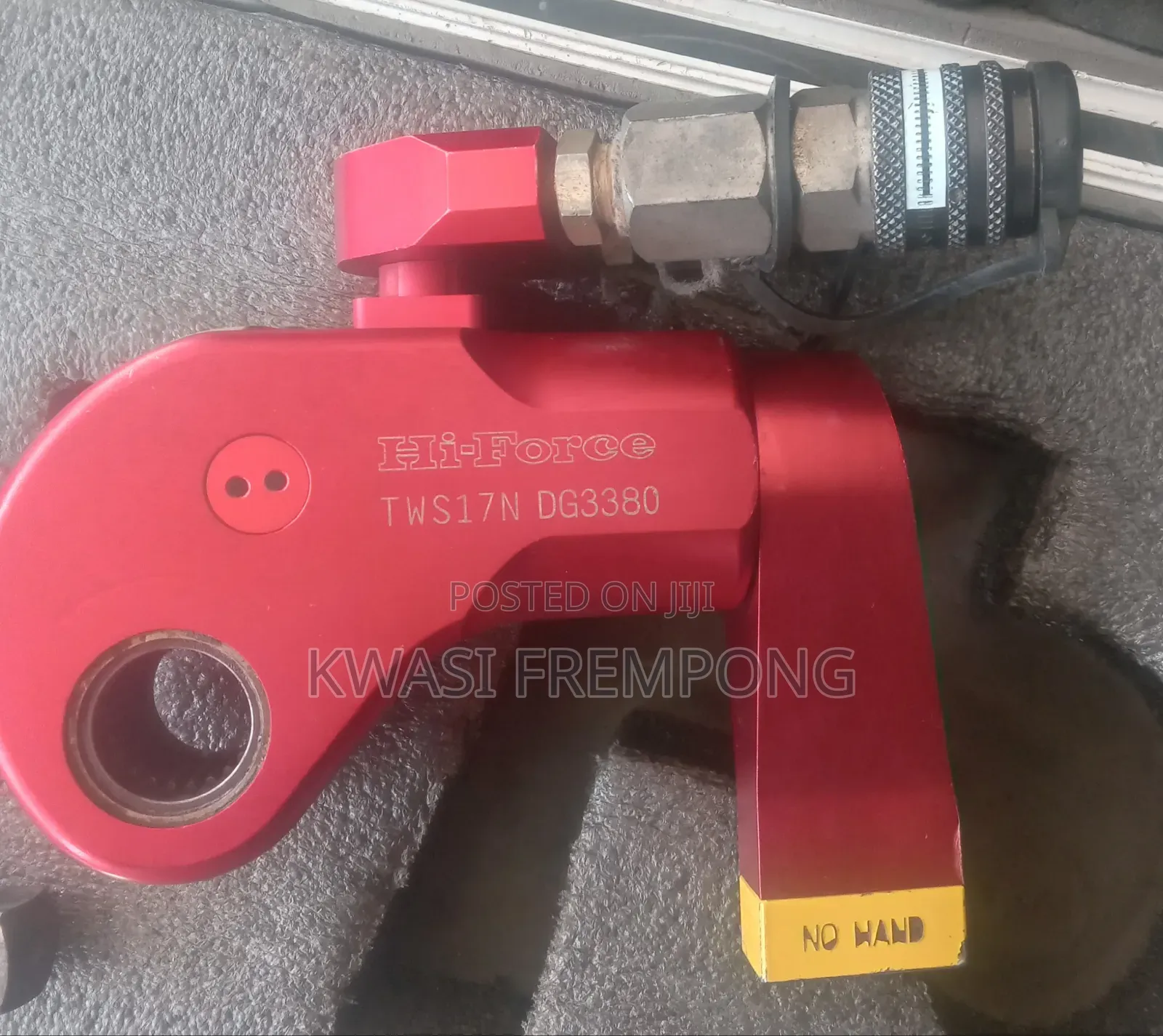 Industrial Hydraulic Torque Wrench Hi-Force TWS17N (As-Is / Untested)