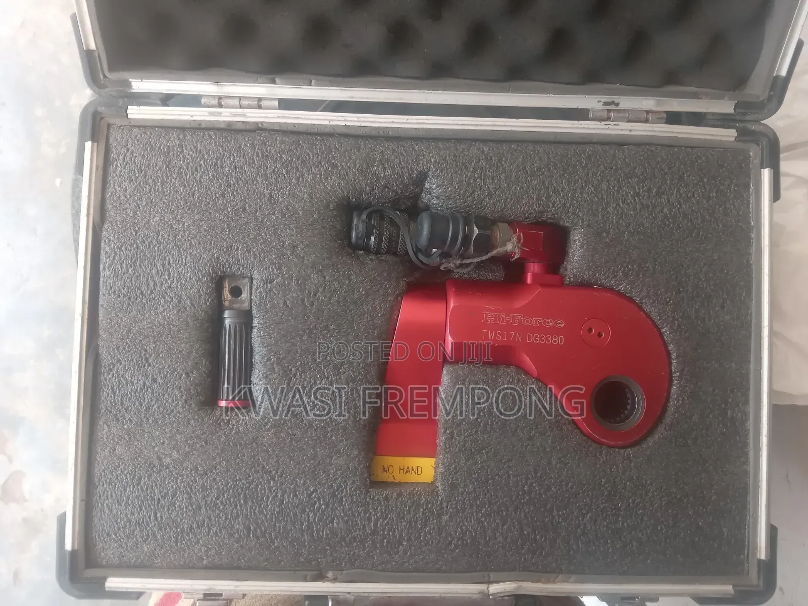 Industrial Hydraulic Torque Wrench Hi-Force TWS17N (As-Is / Untested)